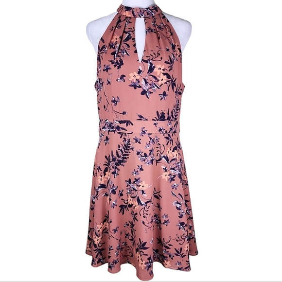 piana urban halterneck midi dress
